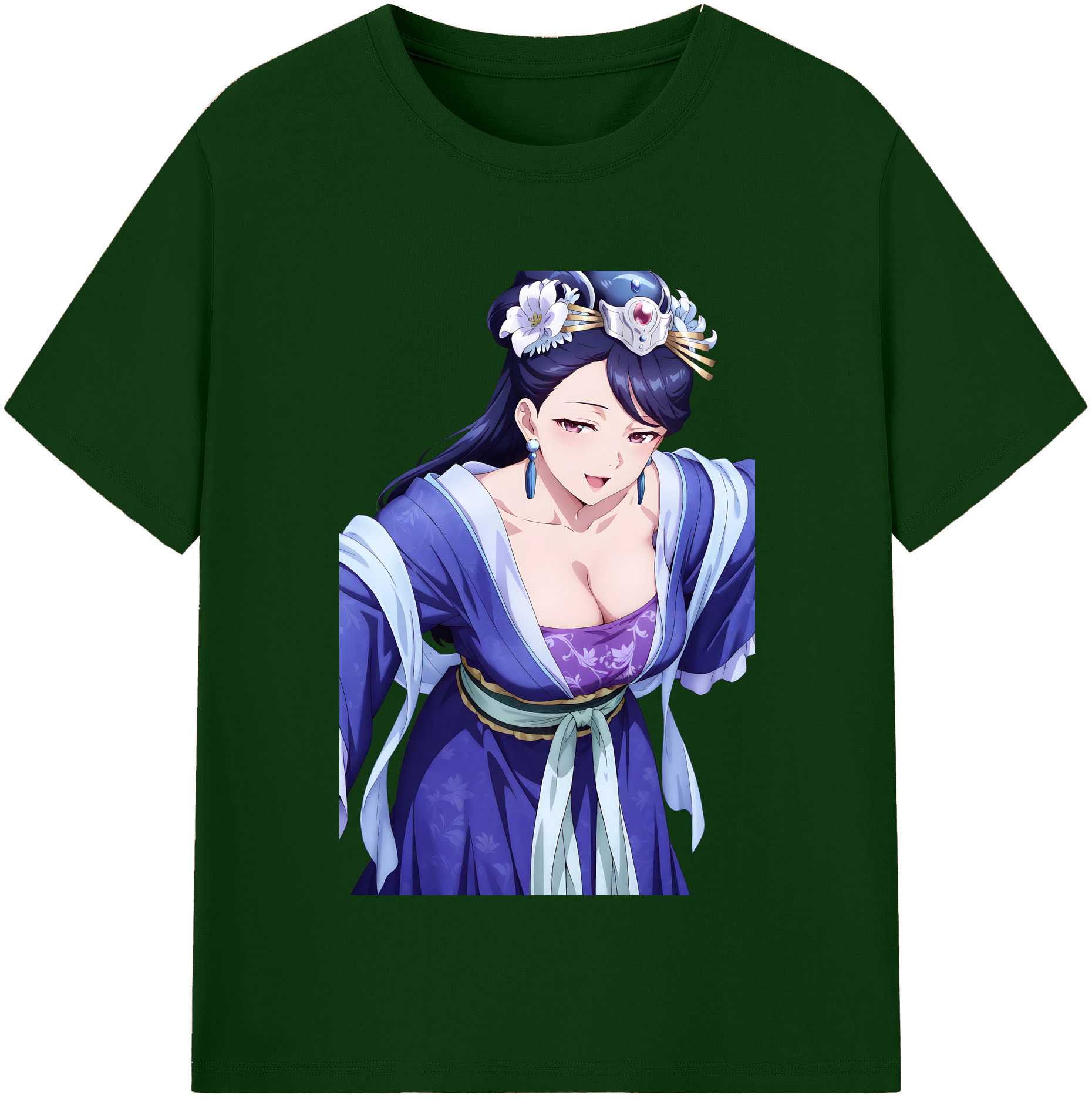 （画像用） 薬屋のひとりごと The Apothecary Diaries 綿100％半袖Tシャツ（フロントプリント）